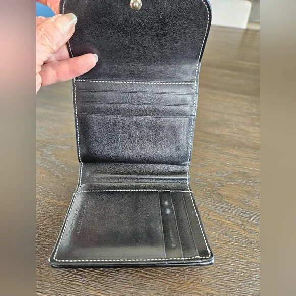 Burberry Blue Label Plaid KISSLOCK Wallet - Picture 4 of 9